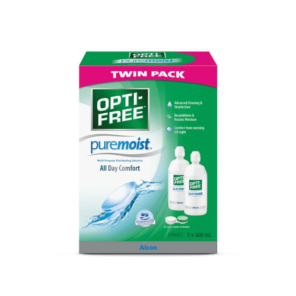 Opti-Free PureMoist Twin Pack 300ml 2pk - Image 7