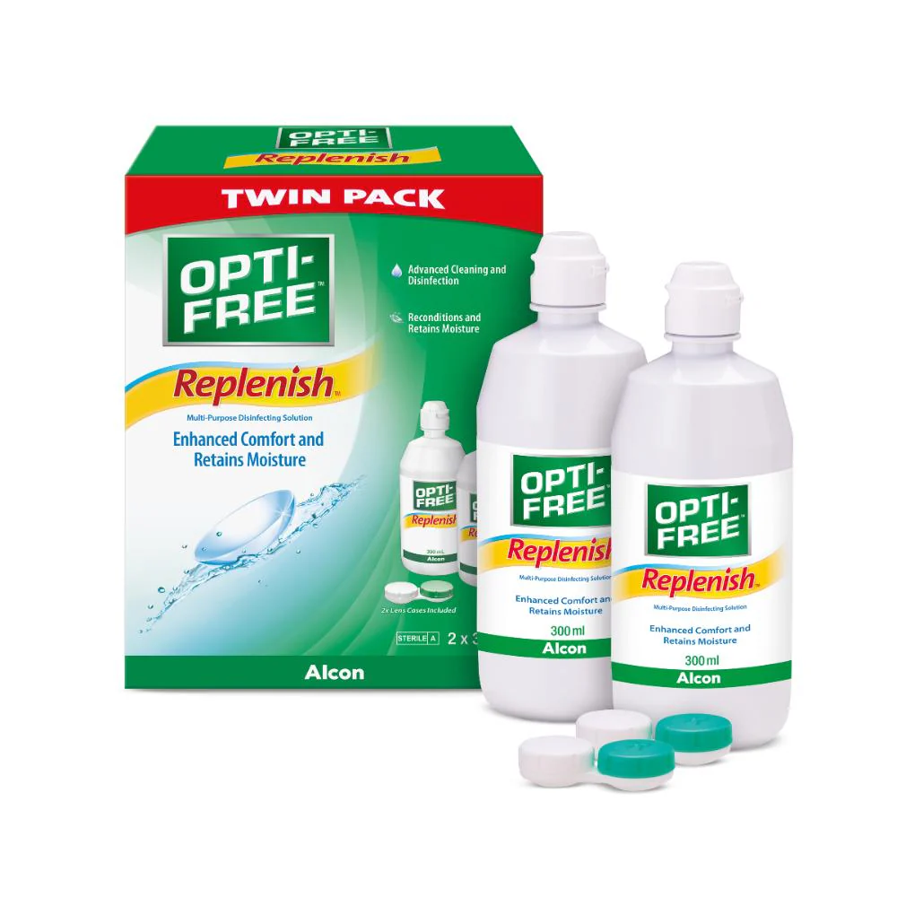 Opti-Free Replenish Twn Pk 300ml 2pk - Image 6