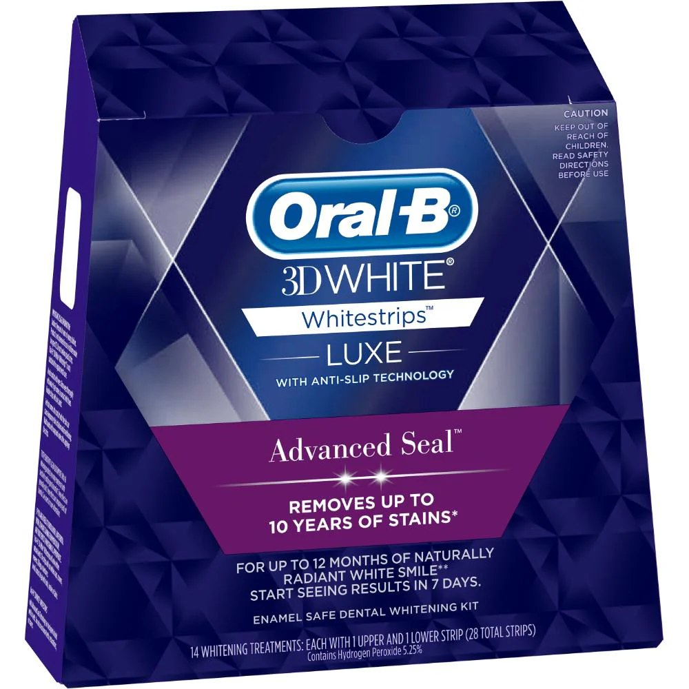 Oral B 3D Whitening Strips Pro White 14s - Image 3