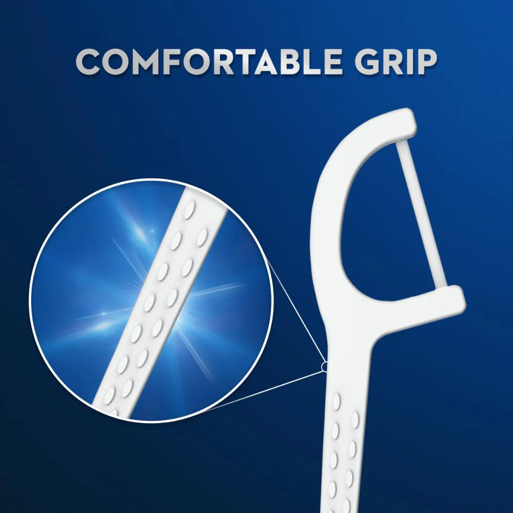 Oral B Floss Picks Nonflavoured White 75pk - Image 6