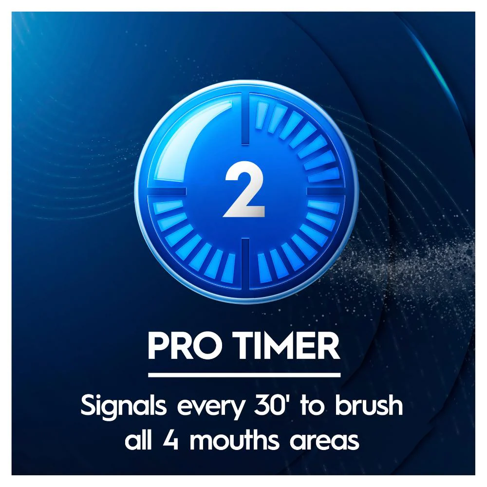 Oral B Pro 300 Clean Power ToothBrush Black - Image 5