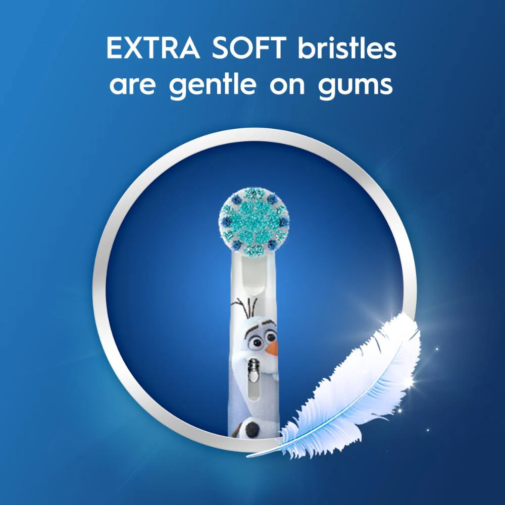 Oral B Pro 300 Kids Frozen Electric Toothbrush - Image 4