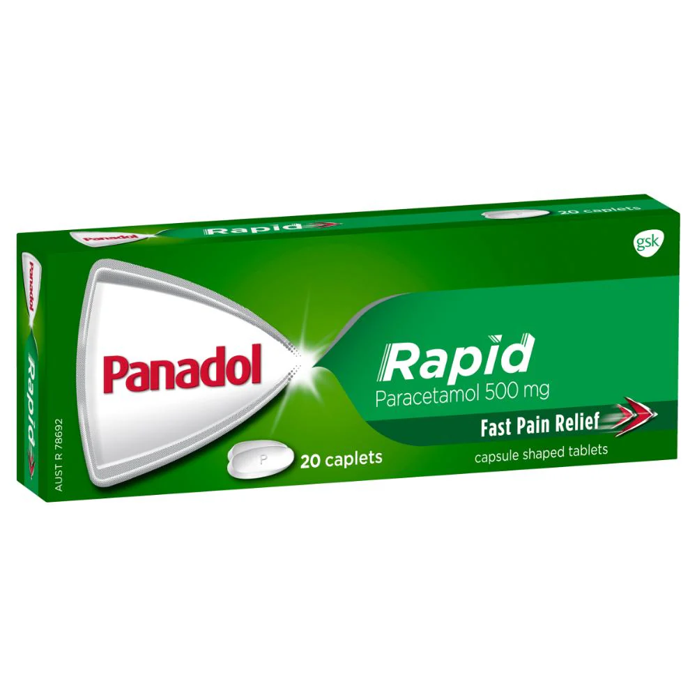 Panadol Rapid Caplet 20s