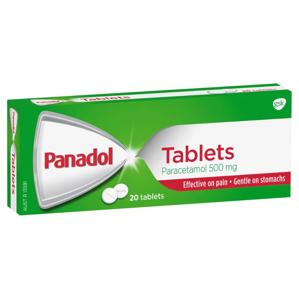 Panadol Tabs 500mg 20s