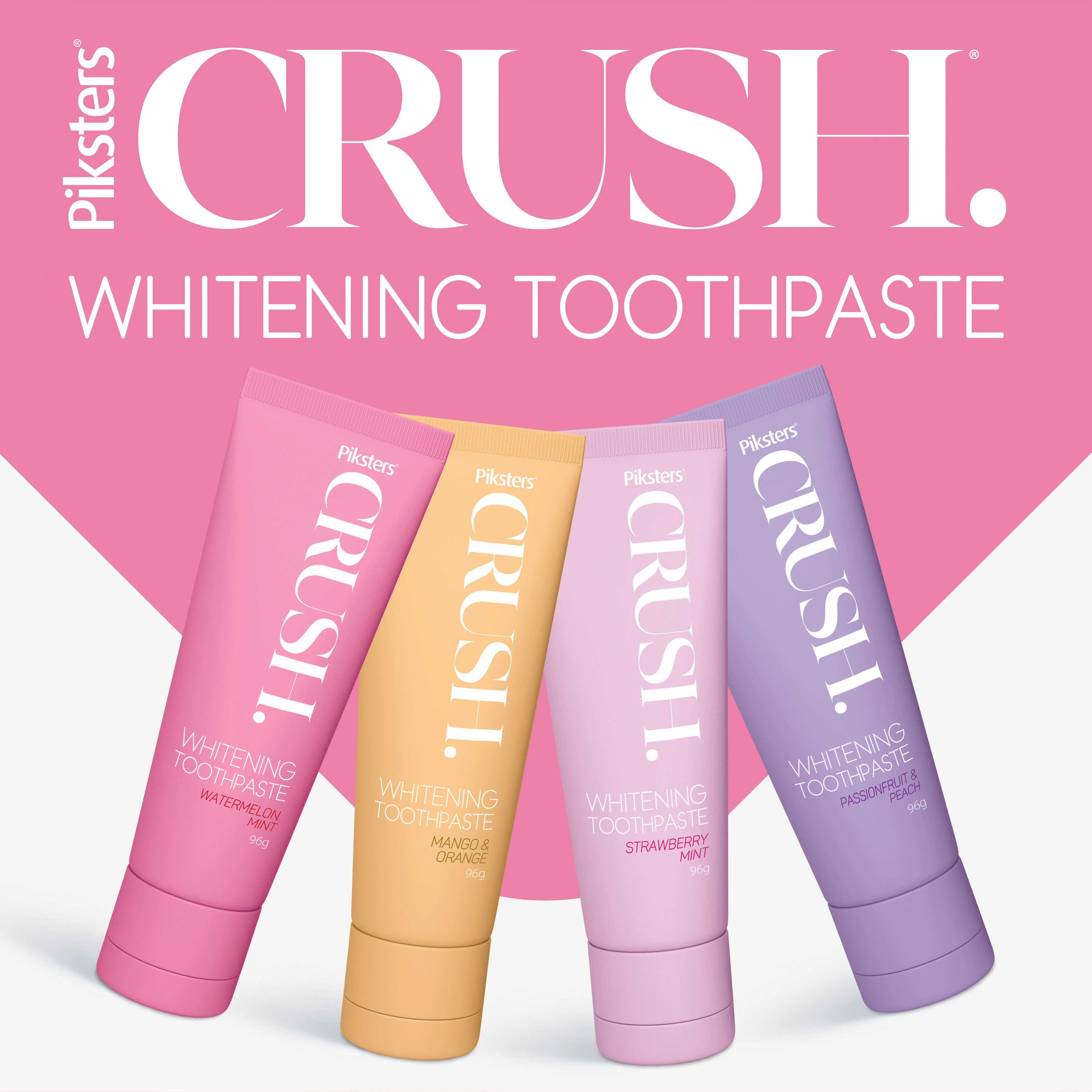 Piksters Crush Whitening Toothpaste Strawberry 96g - Image 11