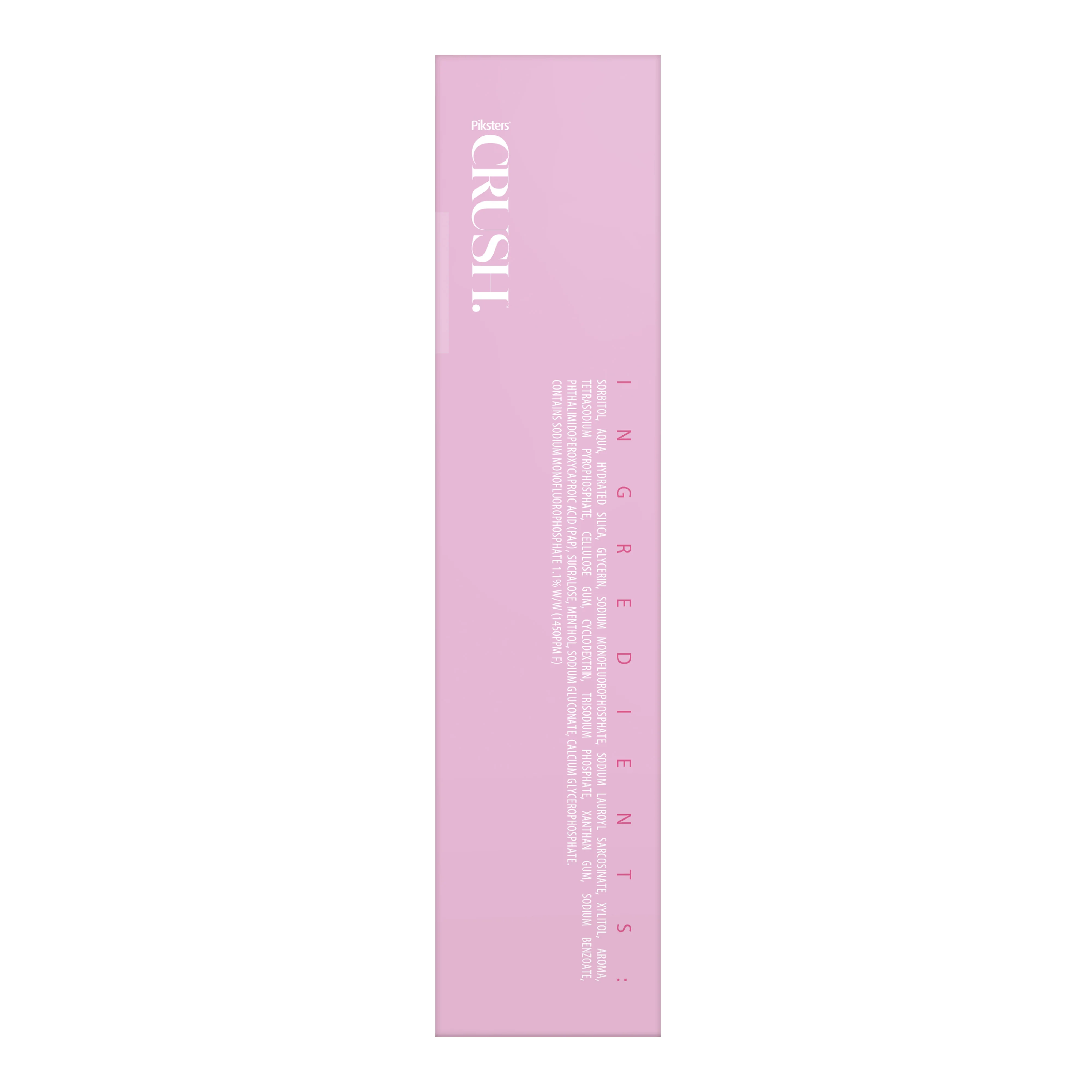 Piksters Crush Whitening Toothpaste Strawberry 96g - Image 2