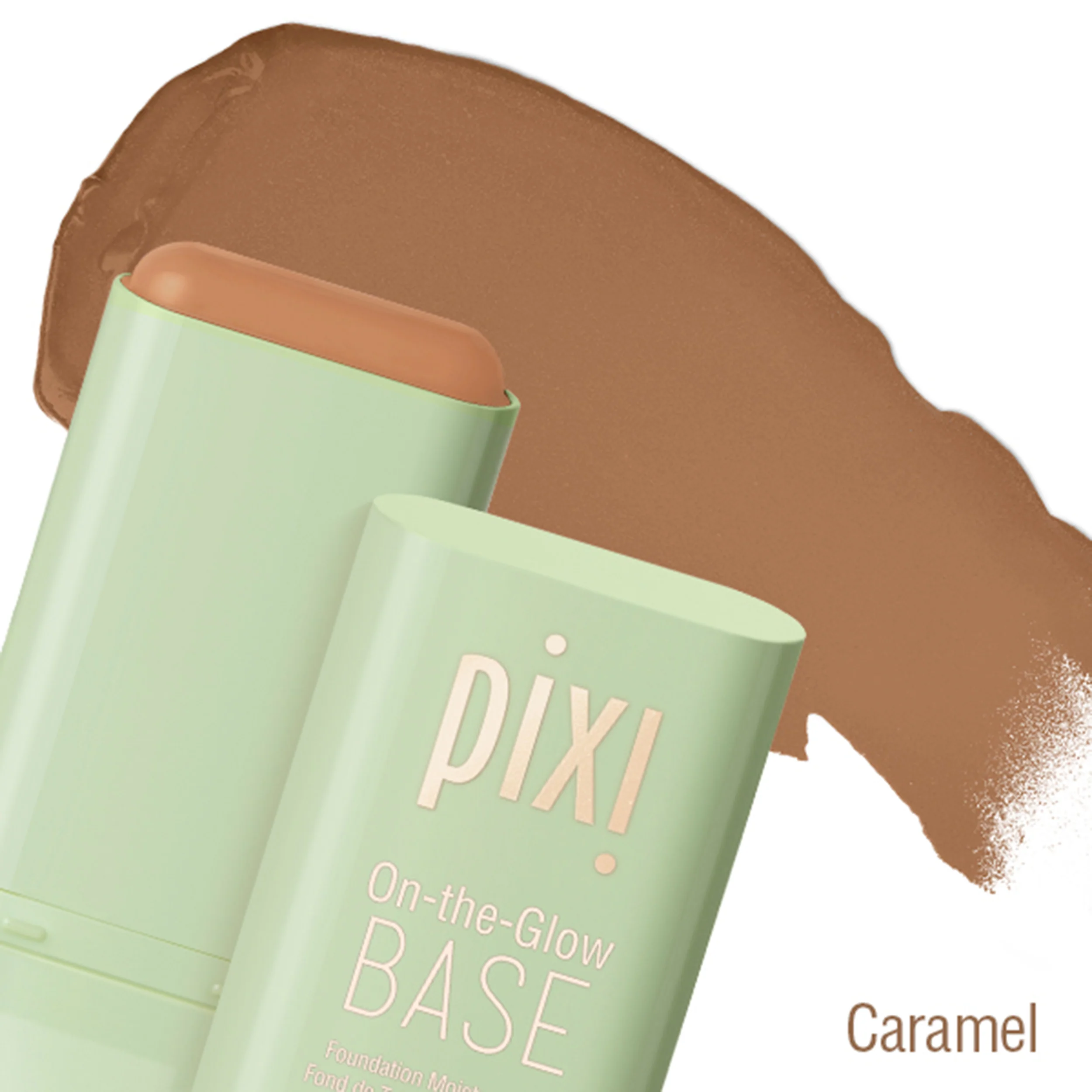 Pixi On-the-Glow Base Foundation Moisture Stick Caramel 19g - Image 2