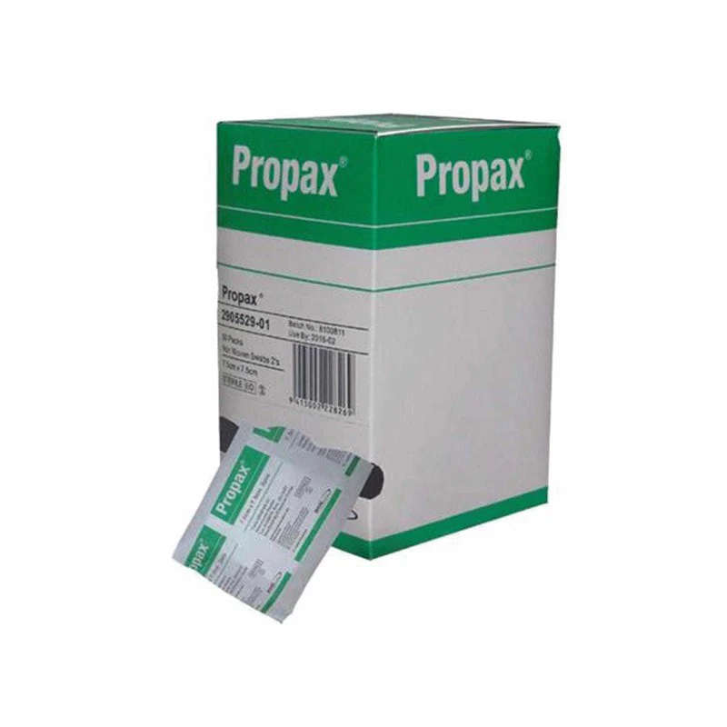 Propax Nonwoven Swabs 2s 7.5 x 7.5cm (Sold As Single Unit)