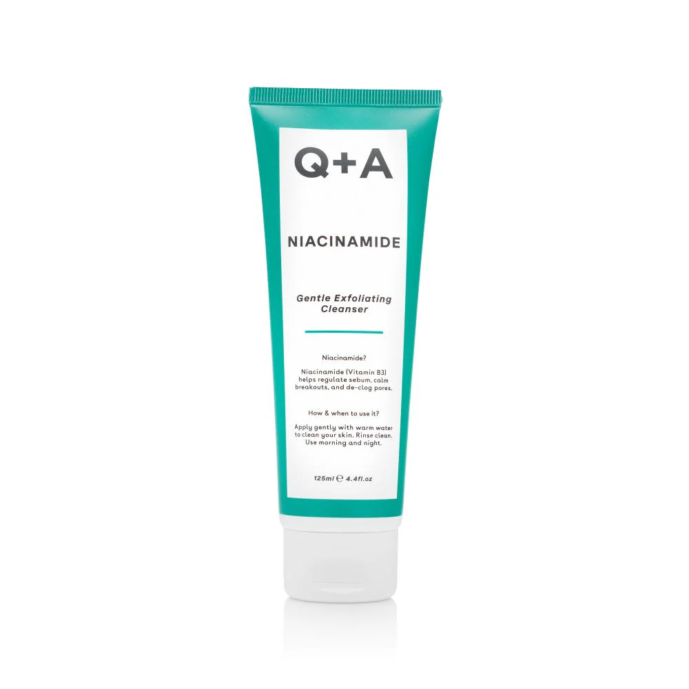 Q+A Niacinamide Exfoliating Cleanser 125ml - Image 2