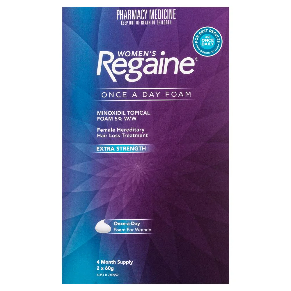 Regaine Woman Foam 5% 4mth Supply (2x60g) 120g - Image 2