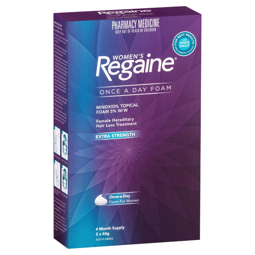 Regaine Woman Foam 5% 4mth Supply (2x60g) 120g - Image 6