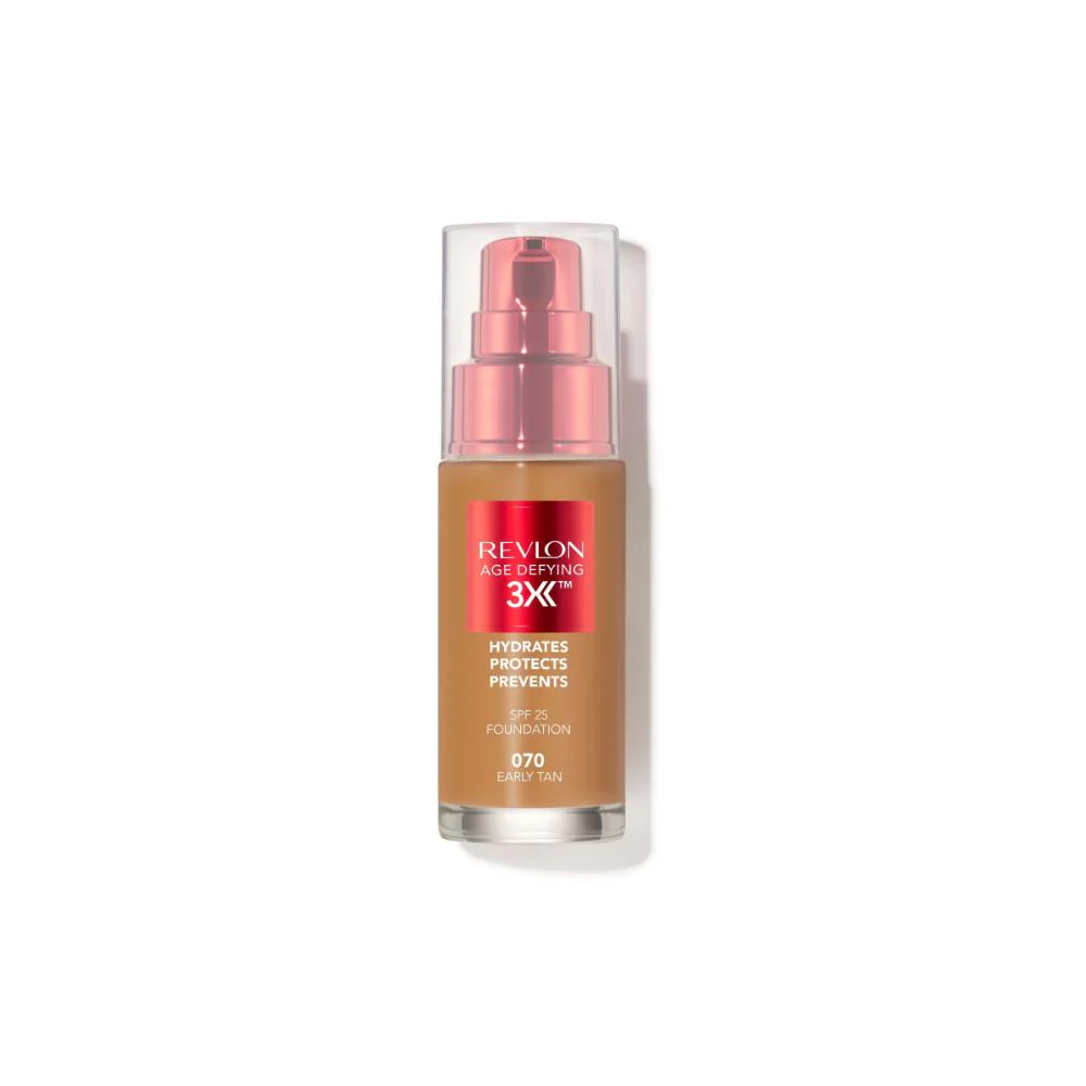 Revlon Age Defying 3X Foundation Early Tan 30g - Image 2