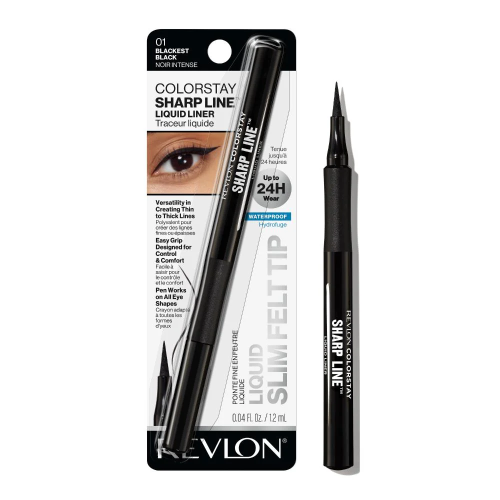 Revlon ColorStay Sharp Line Liquid Liner Blackest Black 6g