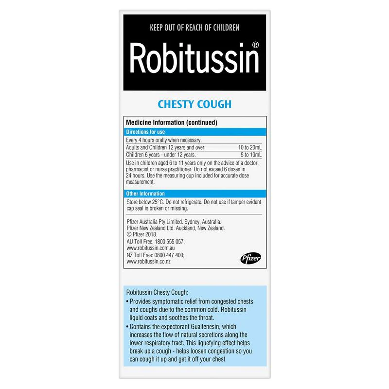 Robitussin Chesty Cough 200ml - Image 6