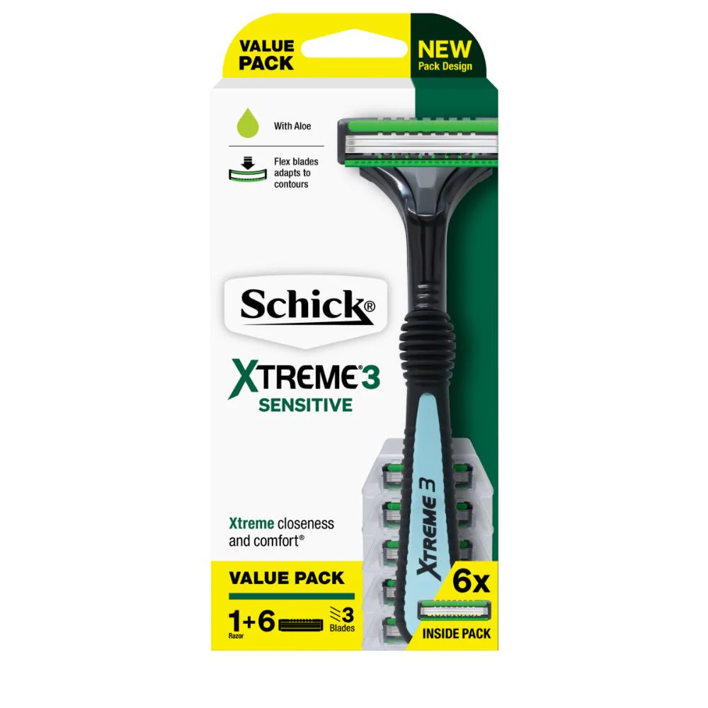 Schick Xtreme 3 Subzero 5 in 1 Value Pack 1pk - Image 3