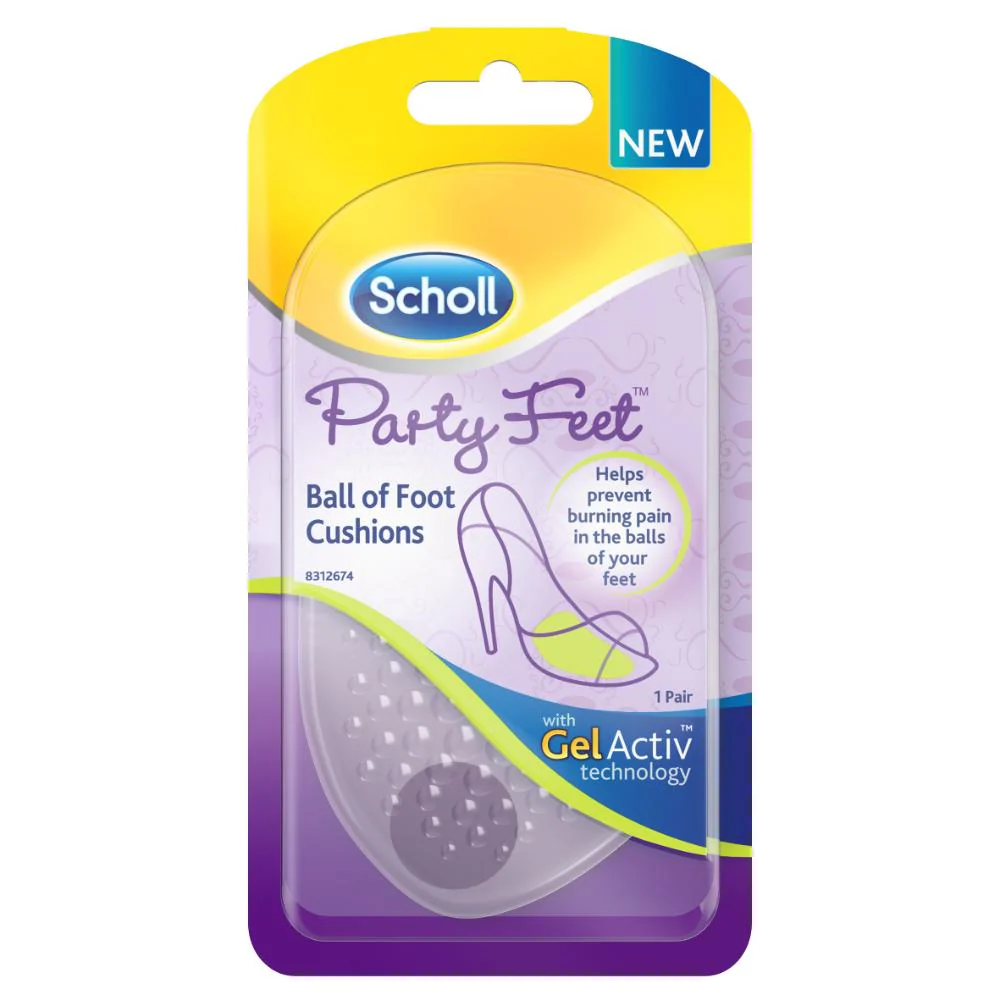 Scholl Party Feel Ball of Foot Cushions