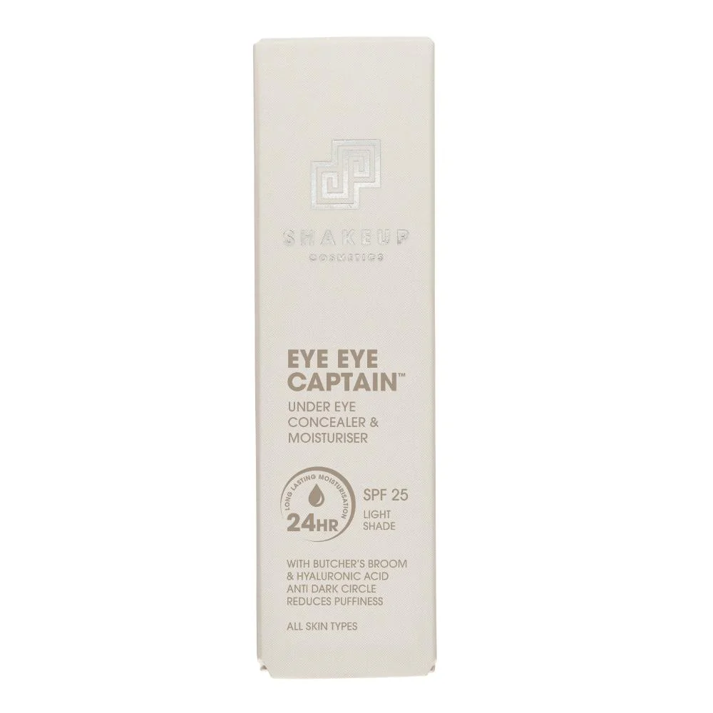 Shake Up Cosmetics Eye Eye Captain Under Eye Concealer & Moisturiser Light 15ml - Image 14