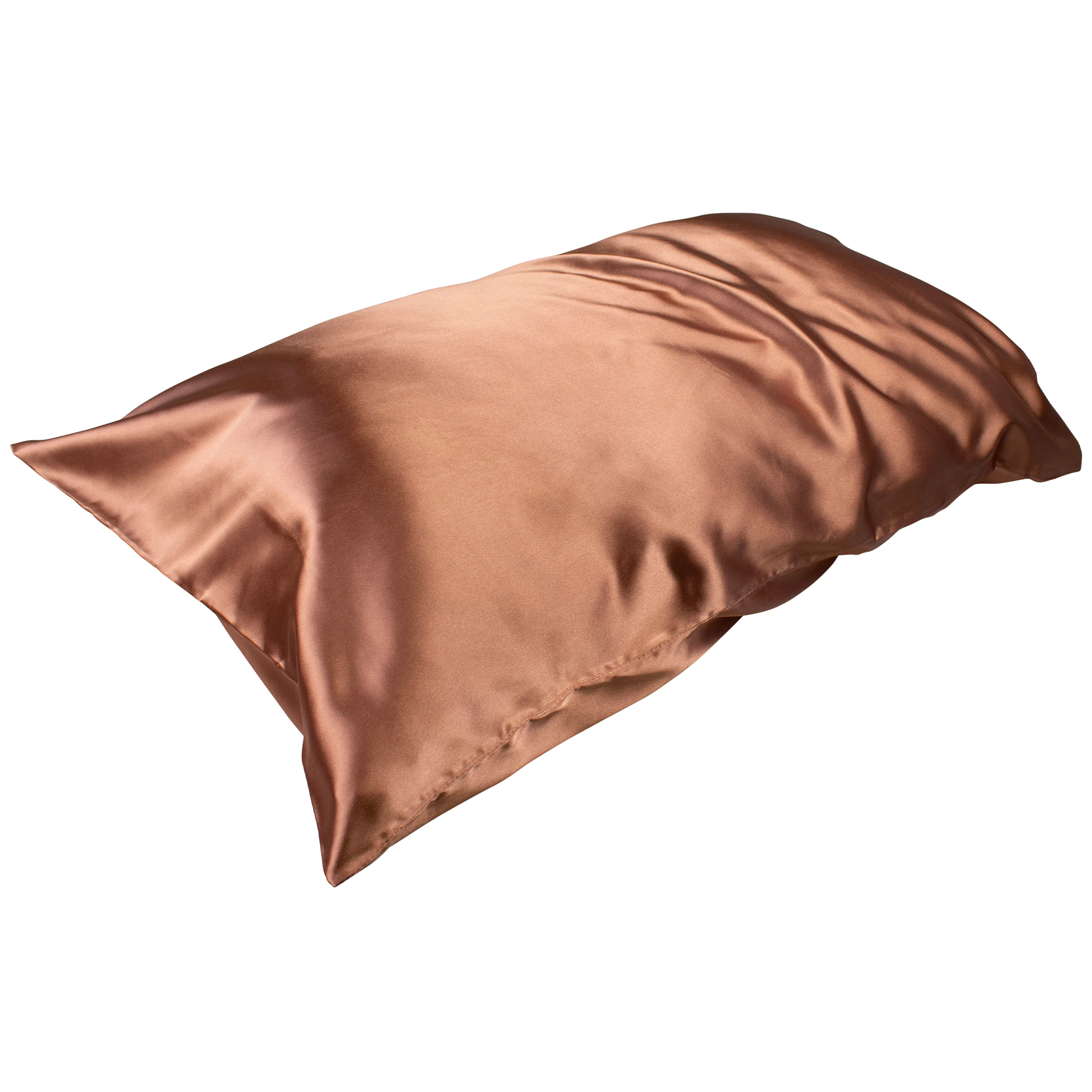Simply Essential Satin Pillow Slip Cinnamon - Image 3