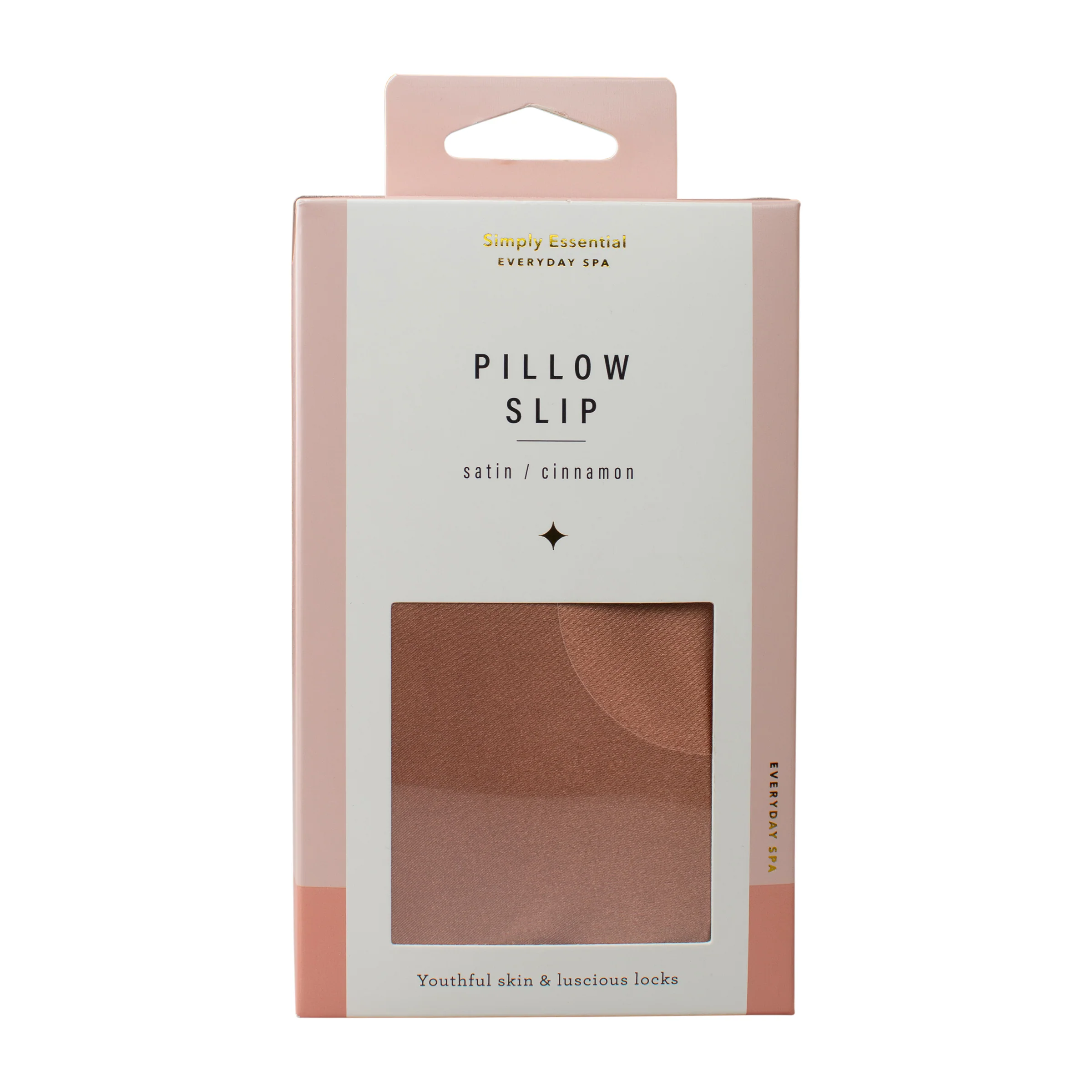 Simply Essential Satin Pillow Slip Cinnamon - Image 4