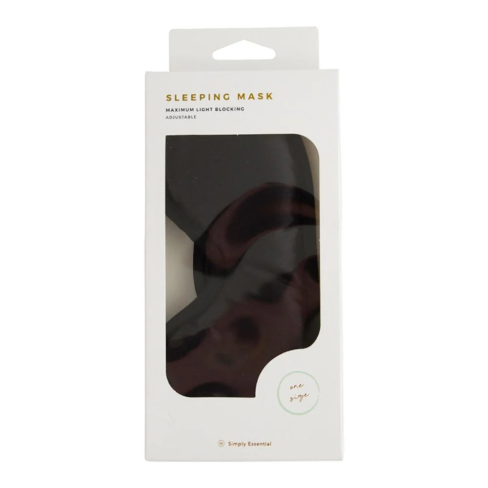 Simply Essential Sleeping Mask Black