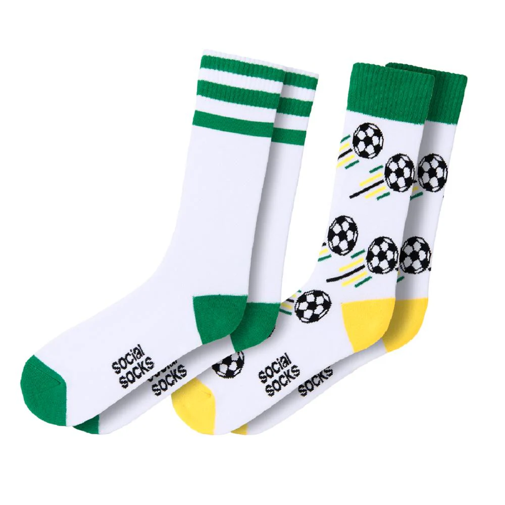 Social Socks England Footie Sox Socks 7-11 2pr - Image 3