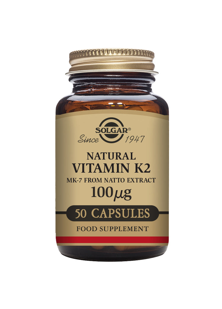 Solgar Natural Vitamin K2 Capsules 50s - Image 4