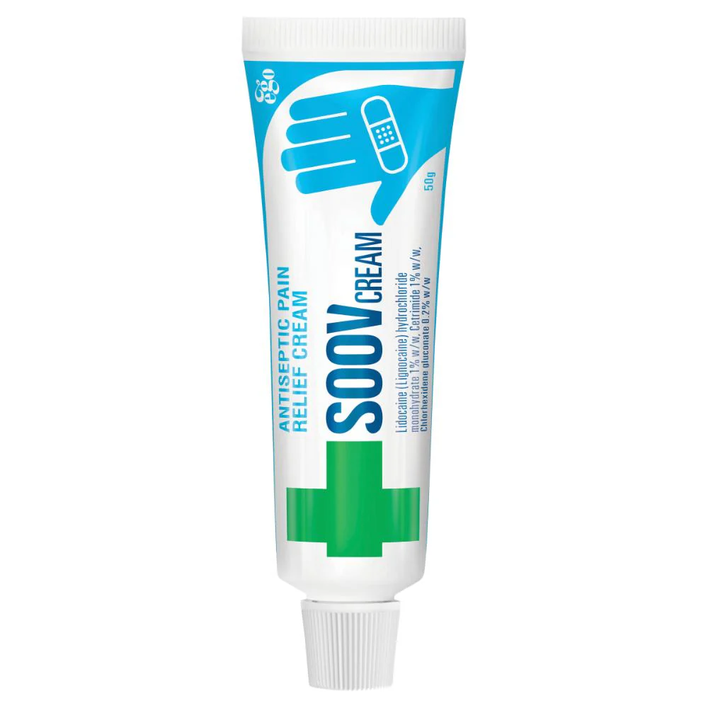 Soov Antiseptic Pain Relief Cream 50g - Image 2