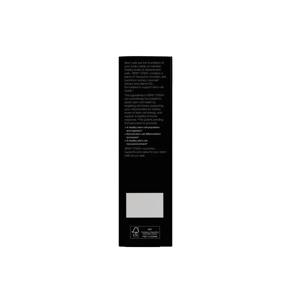 SRW Black Stem+ Capsules 60s - Image 4