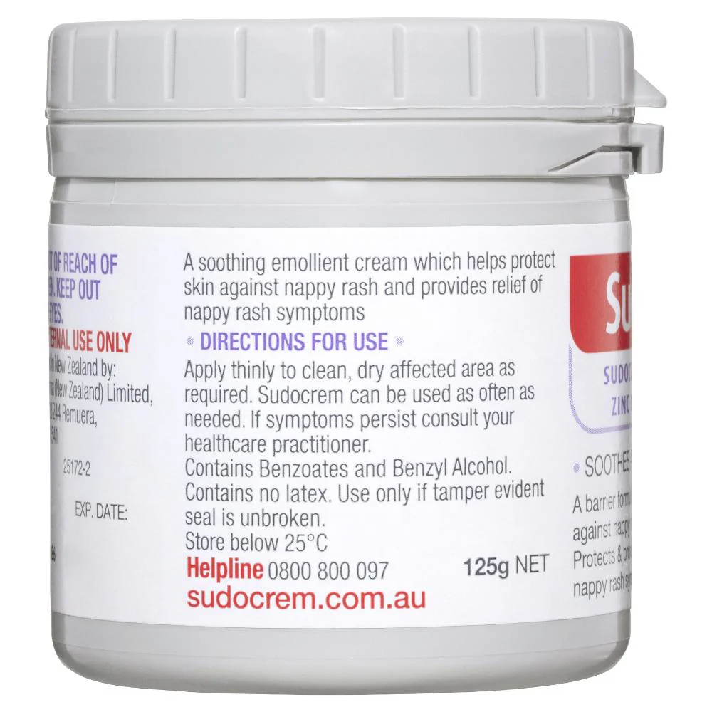 Sudocrem Cream 125g - Image 6