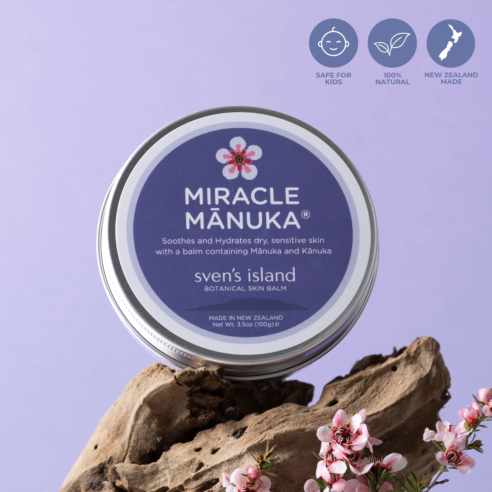 Sven's Island Natural Remedies Miracle Manuka Skin Repair Ointment 100g - Image 11