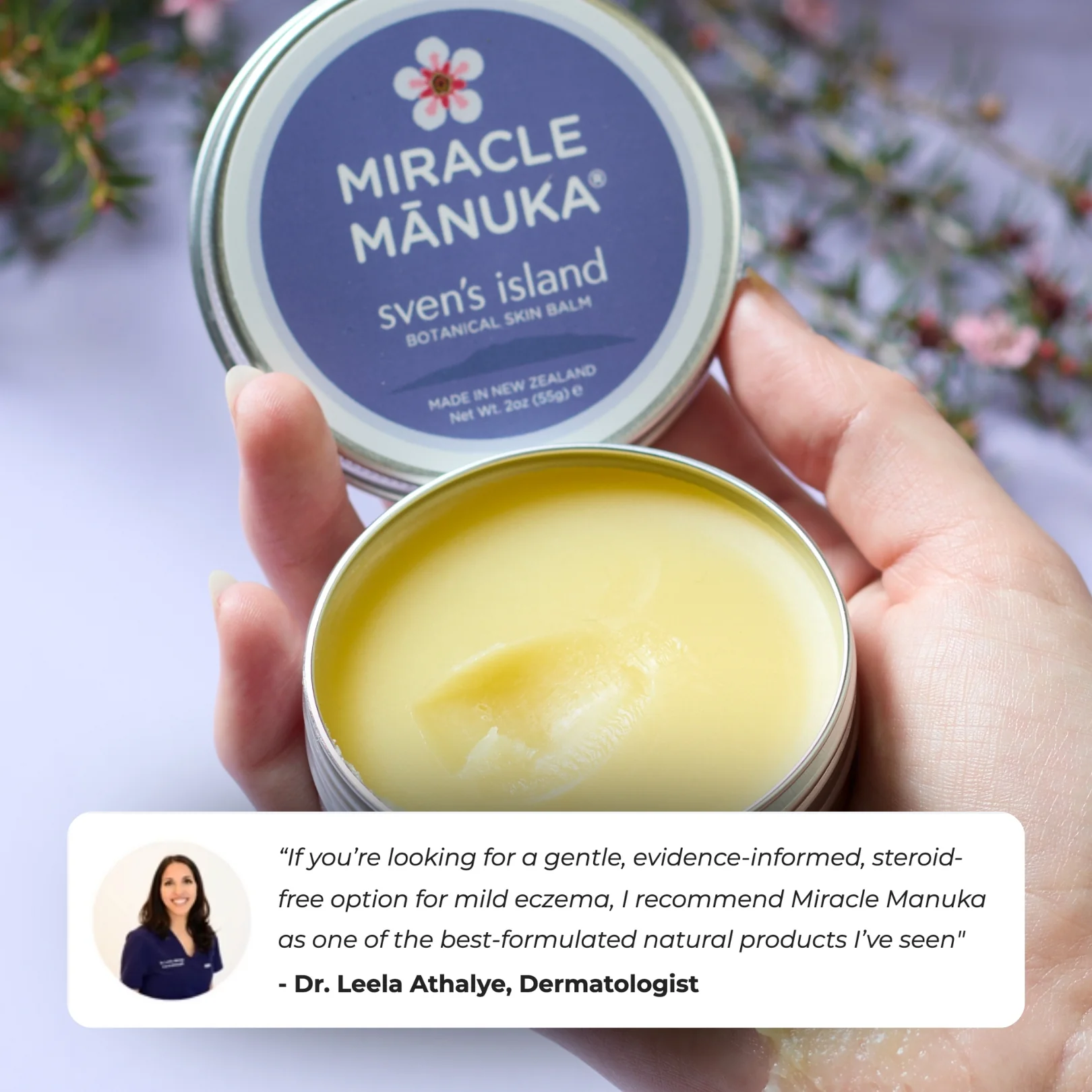Sven's Island Natural Remedies Miracle Manuka Skin Repair Ointment 17g - Image 15