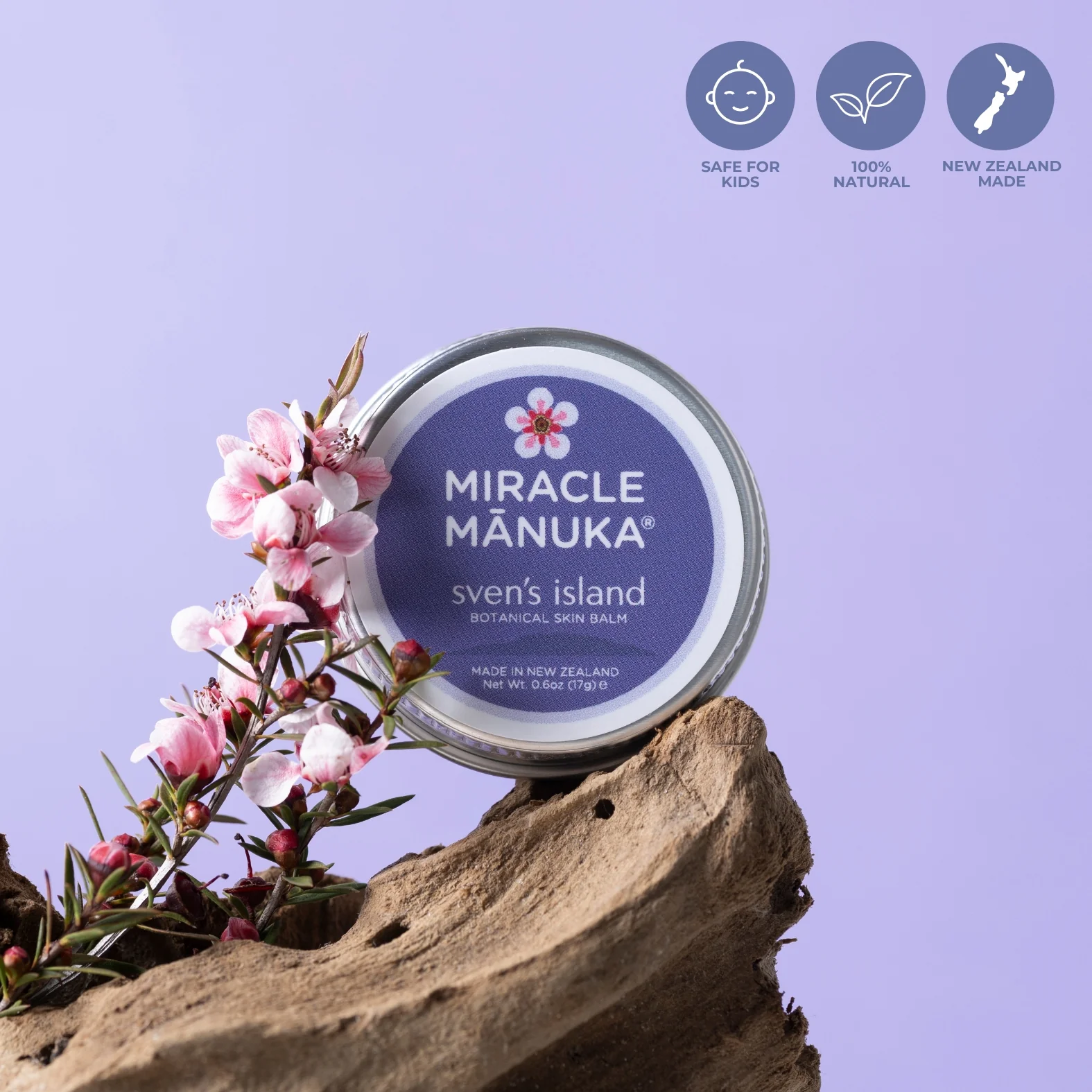 Sven's Island Natural Remedies Miracle Manuka Skin Repair Ointment 17g - Image 2