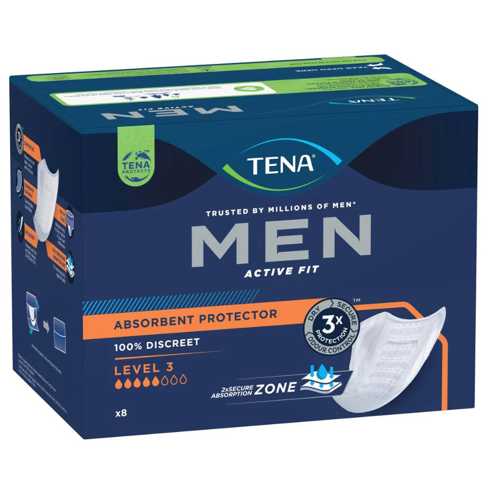 Tena Men Pads Level 3 8s - Image 2