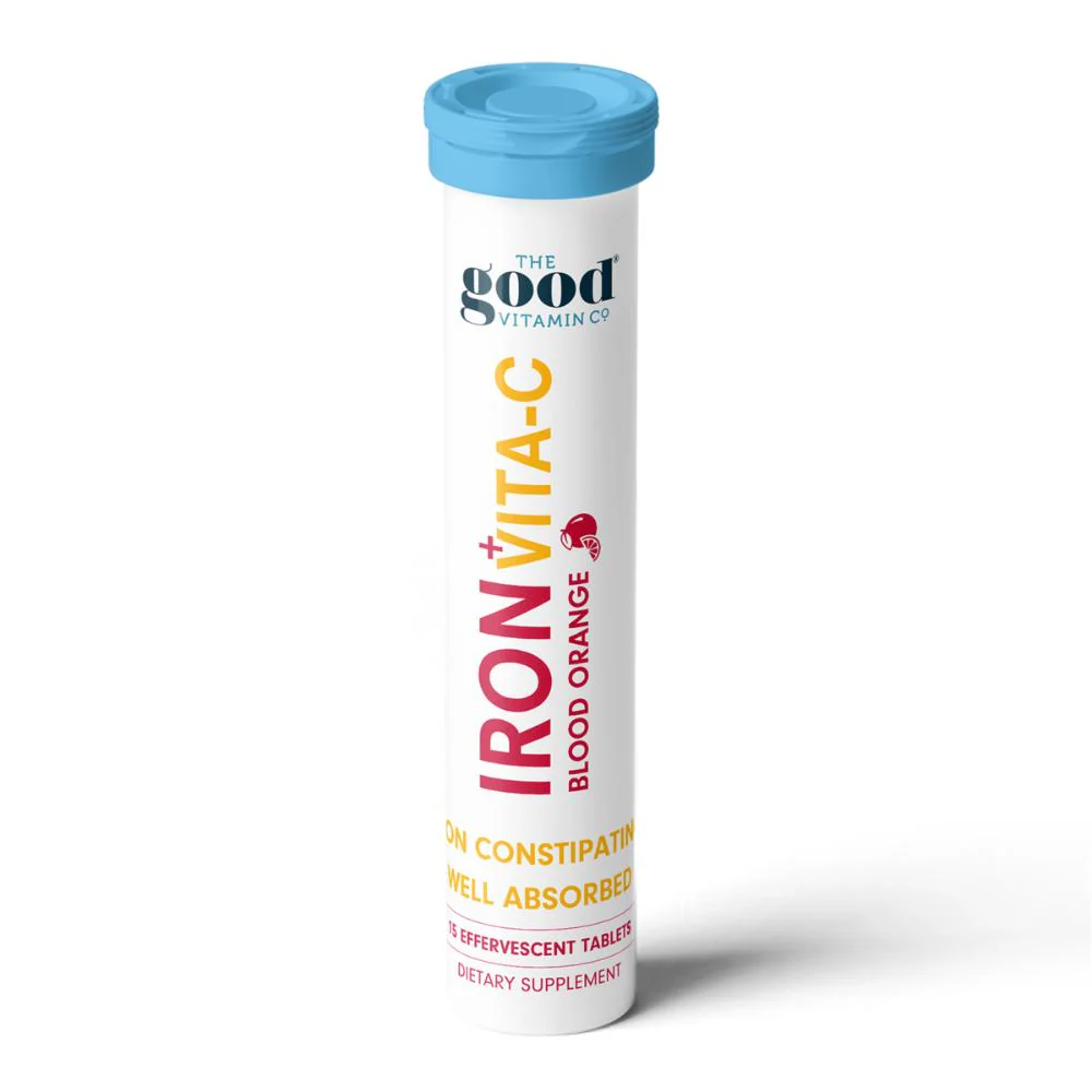 The Good Vitamin Co Iron + Vita-C Effervescent Tablets 15s - Image 2
