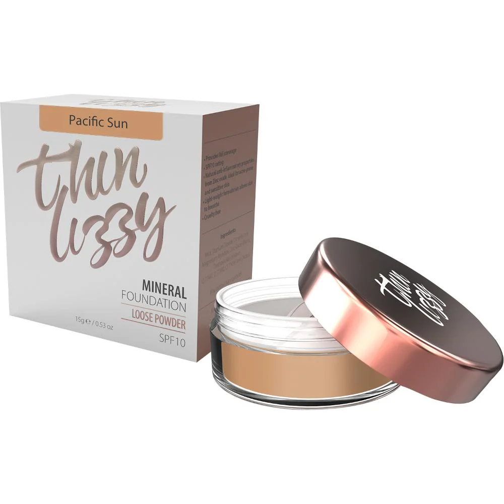 Thin Lizzy Loose Mineral Foundation Pacific Sun 15g - Image 2