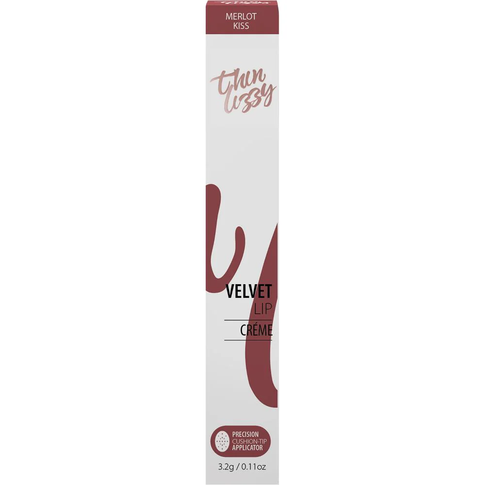 Thin Lizzy Velvet Lip Creme Merlot Kiss - Image 2
