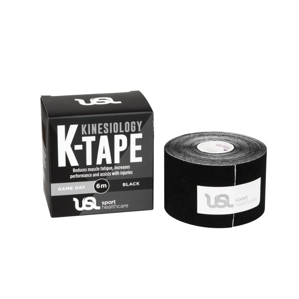 USL K Tape Game Day 5cm Black 6m - Image 2