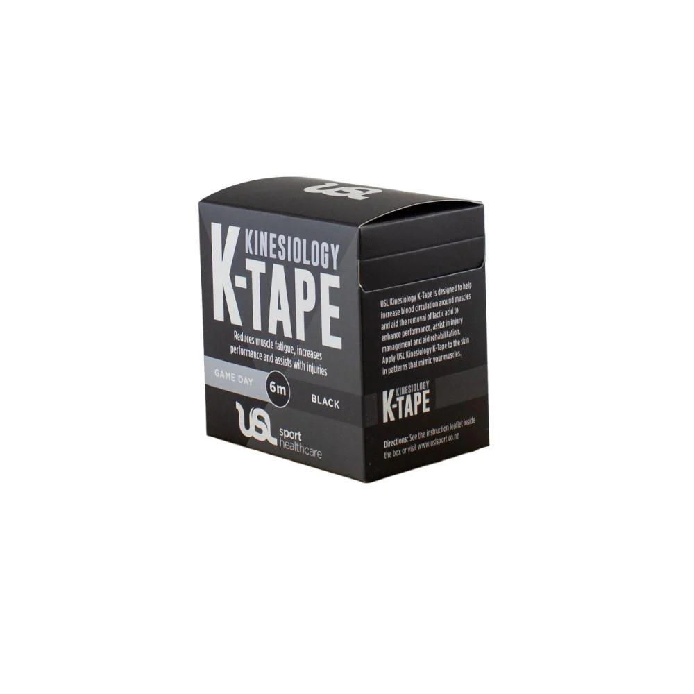 USL K Tape Game Day 5cm Black 6m - Image 3