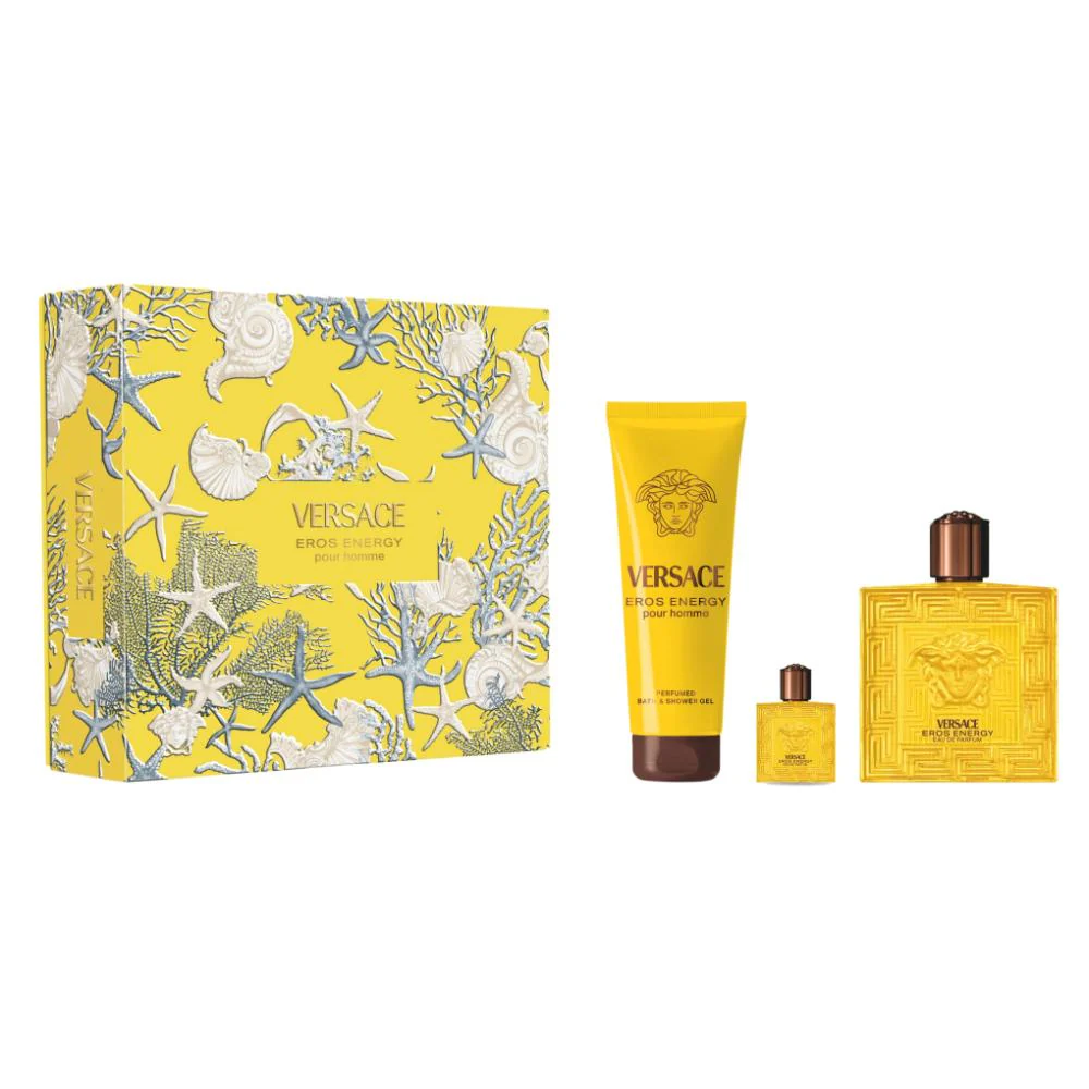 Versace Eros Energy EDP 100ml Gift Set 3pcs