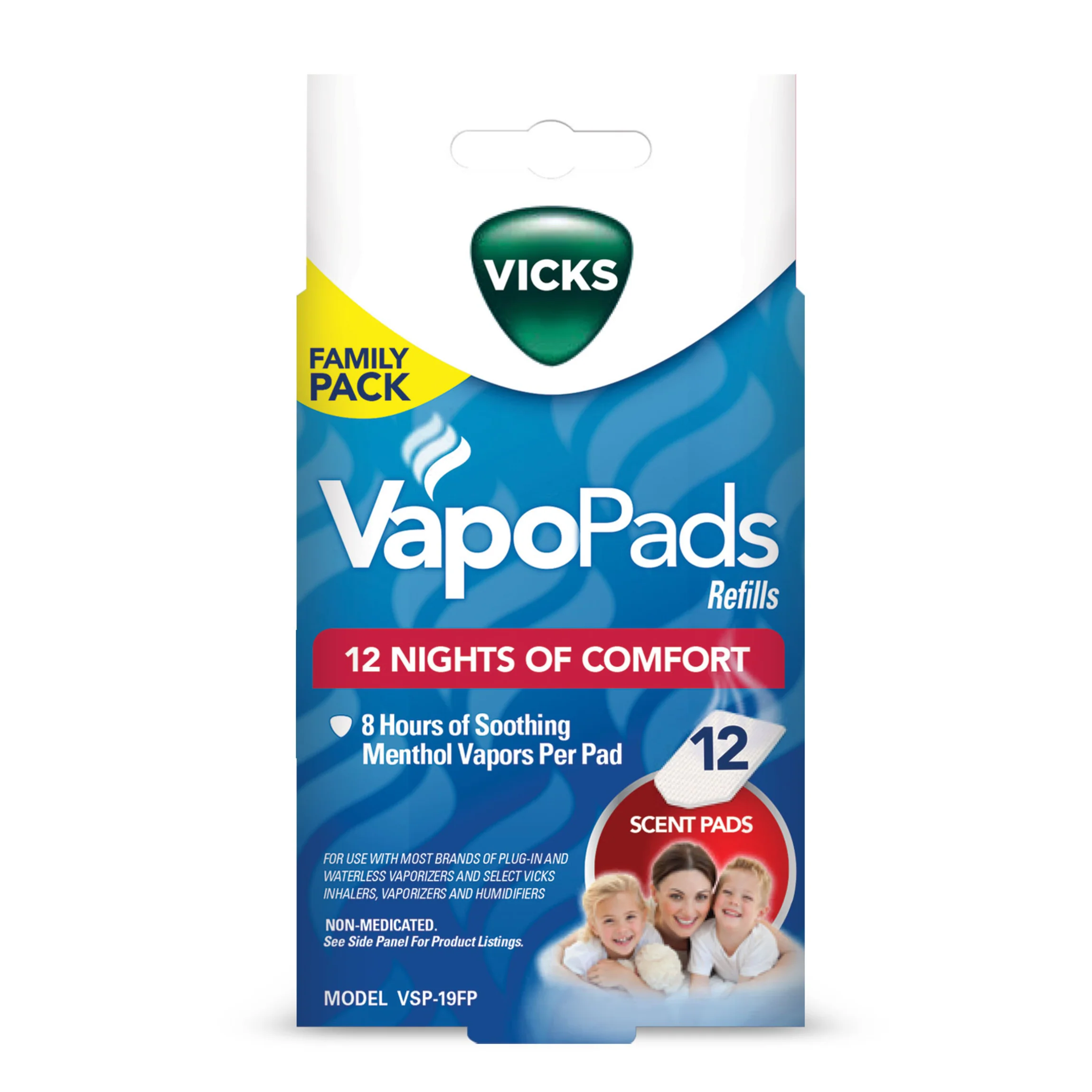 Vicks VapoPads Refill 12pk