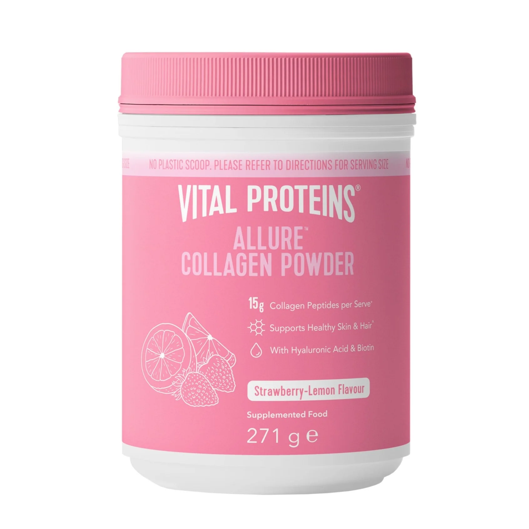 Vital Proteins Allure Strawberry Lemon 271g - Image 2