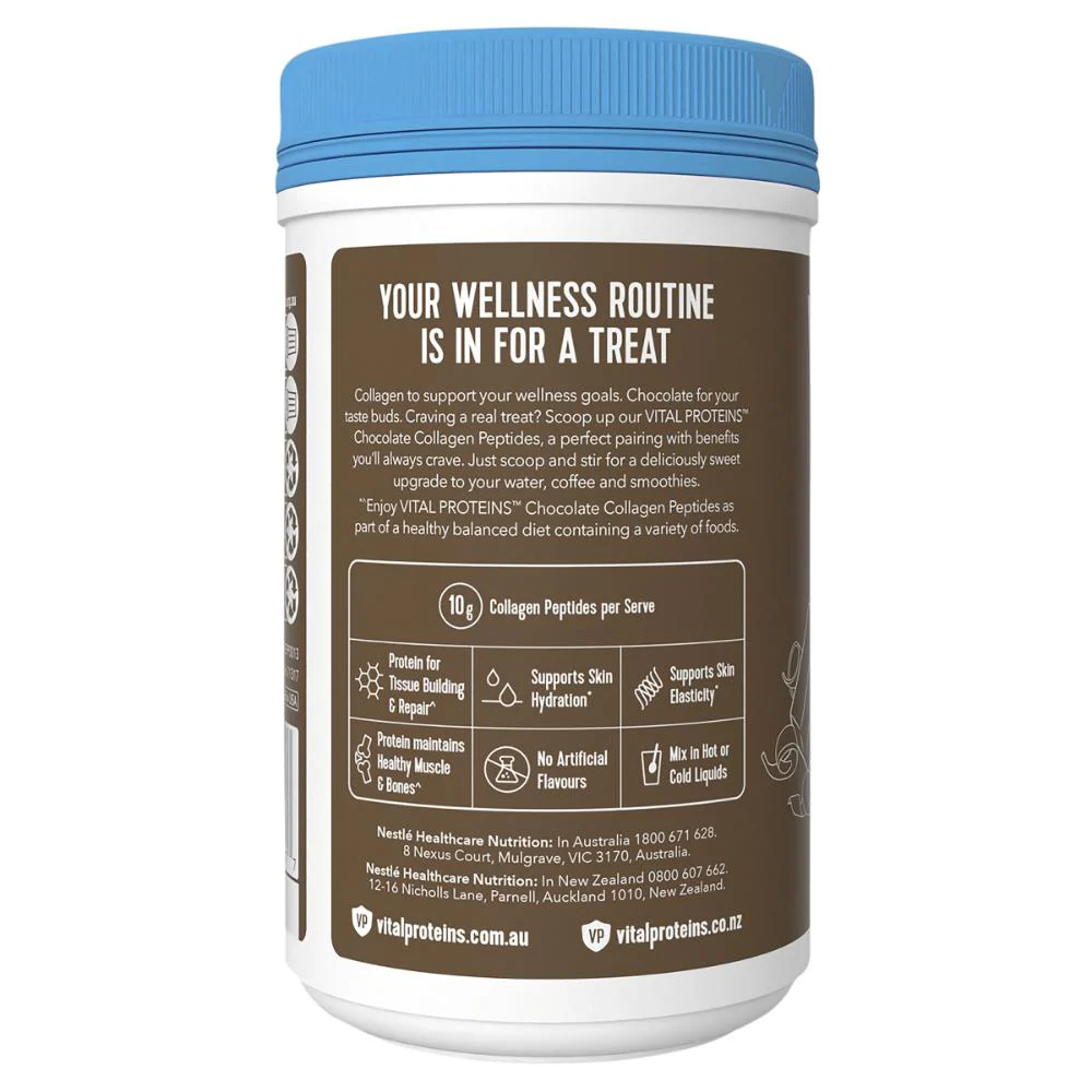 Vital Proteins Collagen Peptides Chocolate Powder 329g - Image 2