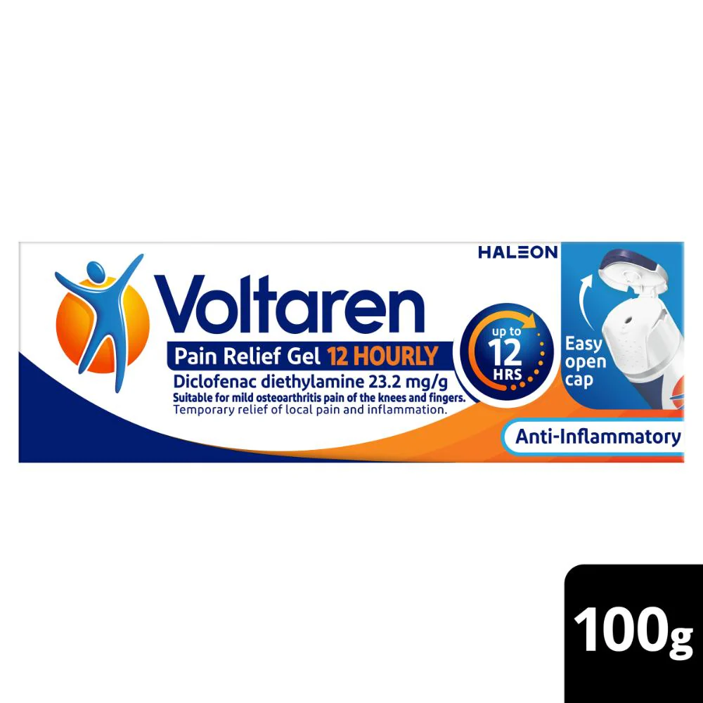 Voltaren Pain Relief Gel 12 Hourly 100g - Image 12