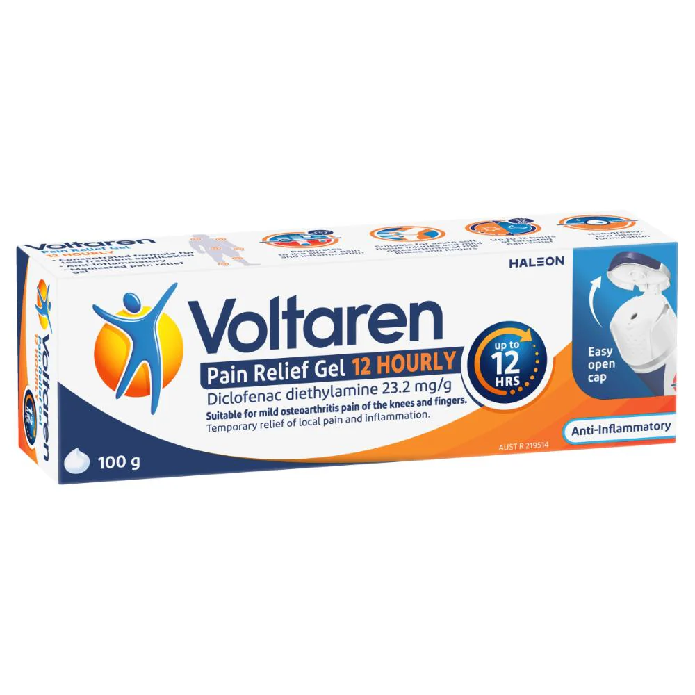 Voltaren Pain Relief Gel 12 Hourly 100g - Image 2