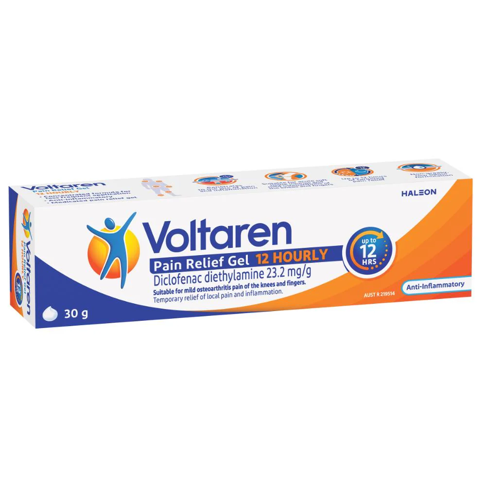 Voltaren Pain Relief Gel 12 Hourly 30g - Image 4