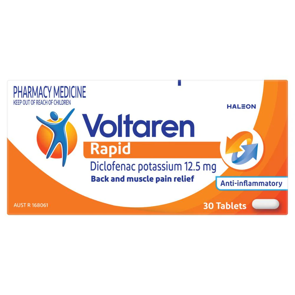 Voltaren Rapid Tabs 12.5mg 30s - Image 13